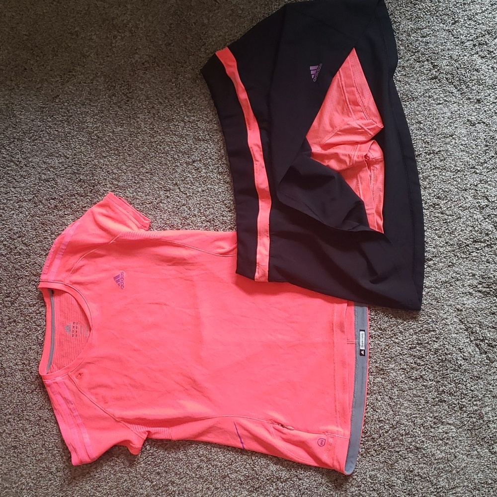 Adidas fitness outfit sz large